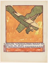 Fokker-monoplanet har stor manövrerbarhet (originaltitel på objektet)