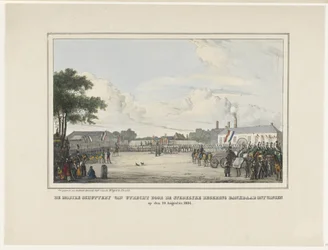 Mobile Gun of Utrecht togs emot tacksamt av kommunstyrelsen. den 19 augusti 1834 (titel på objektet)