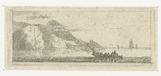 Litet havslandskap med en slup Small Seascapes (serietitel)