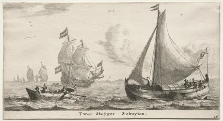 Ships of Amsterdam: Two Pier Boats.
