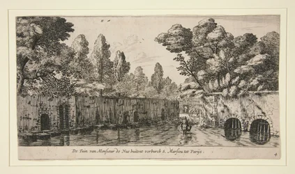 Monsieur de Nues trädgård i S. Marsiou, förort till Paris