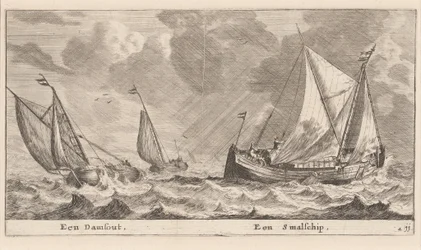 En Damschuit och en "Smalschip"