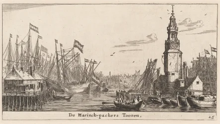 Haringpakkers tornet i Amsterdam