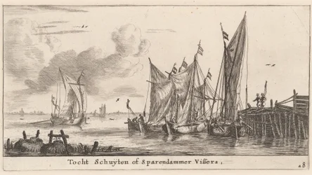 "Tocht Schuiten" eller Spaarndam fiskebåtar