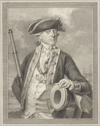 Amiral Jan Hendrik van Kinsbergen 1735-1819, greve av Dogger Bank, 1781