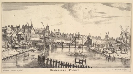 Regulators Gate, mitten av 1600-talet.