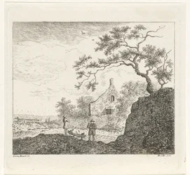 Landskap med figurer