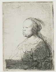 Afrikansk kvinna, 1628-32