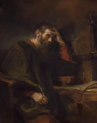 Aposteln Paulus, ca 1657 (olja på duk)
