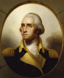 George Washington, ca 1850 (olja på duk)