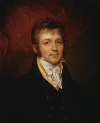 Porträtt av Edward Shippen Burd från Philadelphia