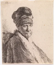 En man med turban (Rembrandts far)