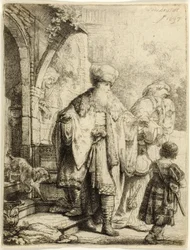 Abraham kastar ut Hagar och Ismael