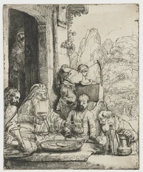Abraham underhöll änglarna