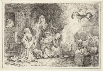 Ängel som avgår från Tobias familj, 1641