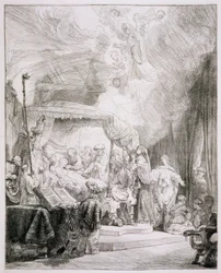 B.99.II Jungfruns död, ca 1639 (etsning)