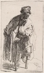 Tiggare med träben, ca 1630.