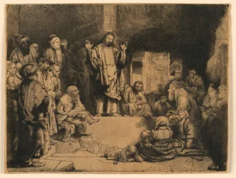 Kristus predikar ("La Petite Tomb")