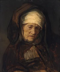 Chef för en åldrad kvinna, 1655-60