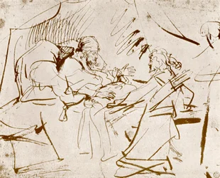 Jacob vid Isaacs Bedside, 1913.