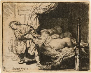 Josef och Potifars hustru [Gen. 39: 7-12], 1634.