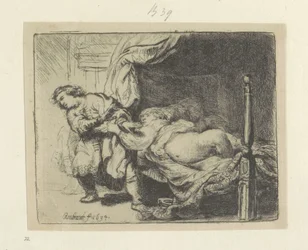 Jozef en de kvinna van Potifar Samling av åttiofem originaltryck (serietitel)