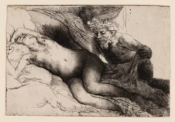 Jupiter och Antiope: Den större plattan