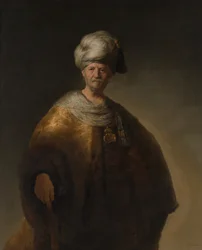 Man i orientalisk kostym Den ädle slaven, 1632.
