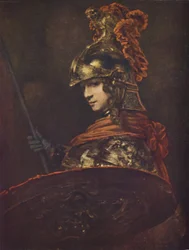 Pallas Athena, ca 1657, ca 1950