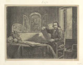 Portret van de apotheker Abraham Francen Samling av åttiofem originaltryck (serietitel)