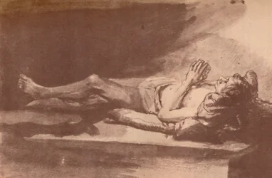 Rembrandt - Study of a Recumbent Model, 1903