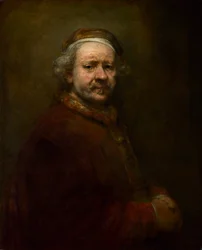 Självporträtt vid 63 års ålder, 1669