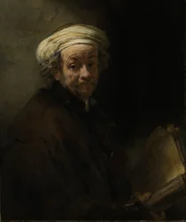 Självporträtt som aposteln Paulus, 1661