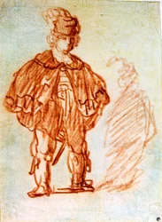 Stående skådespelare, 1630-tal.
