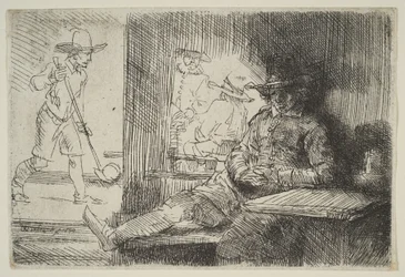 Golfspelaren, 1654