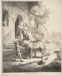 Den barmhärtige samariten, 1633.
