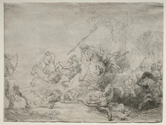 Den stora lejonjakten, 1641.