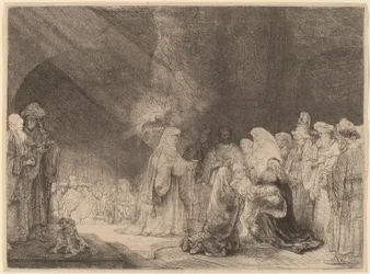 Presentationen i templet: avlångt tryck