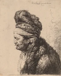 Det andra orientaliska huvudet, ca. 1635.
