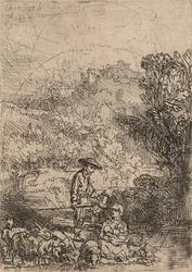 Herden och hans familj, 1644.