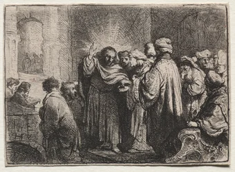 Tribute Money, c. 1635.