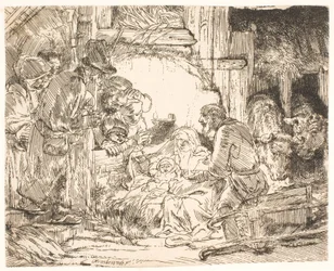 Herdarnas tillbedjan (med lampan)