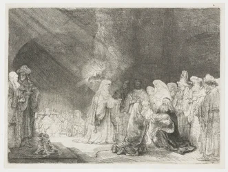 Presentationen i templet: avlångt tryck