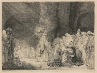 Presentationen i templet: avlångt tryck