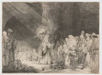 Presentationen i templet: avlångt tryck