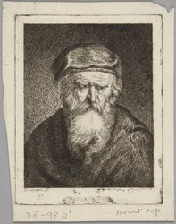 Melankolisk gammal man
