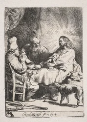 Middagen i Emmaus (liten skiva)