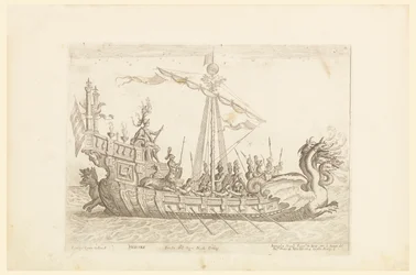 Hercole barca del Sig. Nicolo Cimenes, från Vessels of the Argonauts för Cosimo de