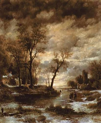 Vinter i Holland, 1872