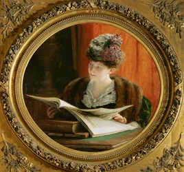 Madame Zoe Malard (målning på duk)